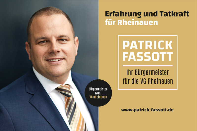 Kampagne Patrick Fassott - Anzeige