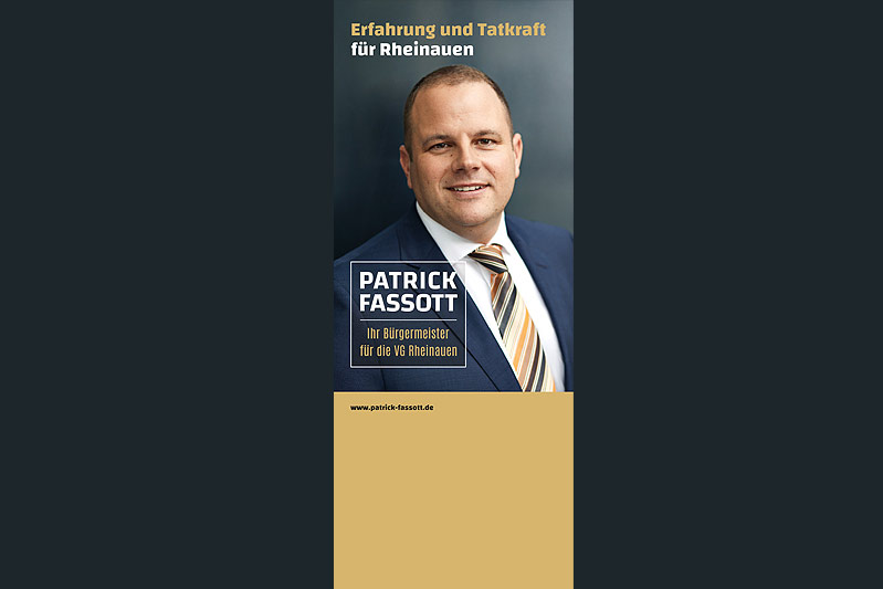Kampagne Patrick Fassott - RollUp