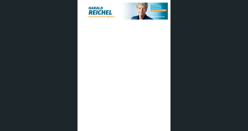 Kampagne Harald Reichel - Block