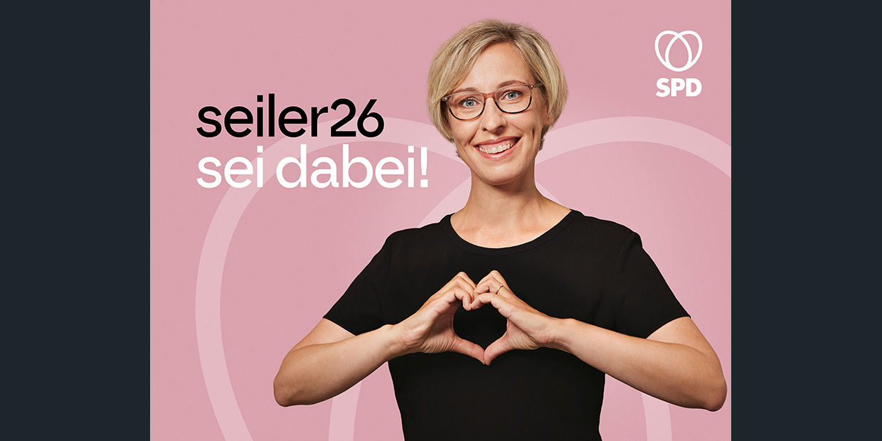Bildmaterial zur Kampagne für Stefanie Seiler zur OB-Wahl in Speyer 2026