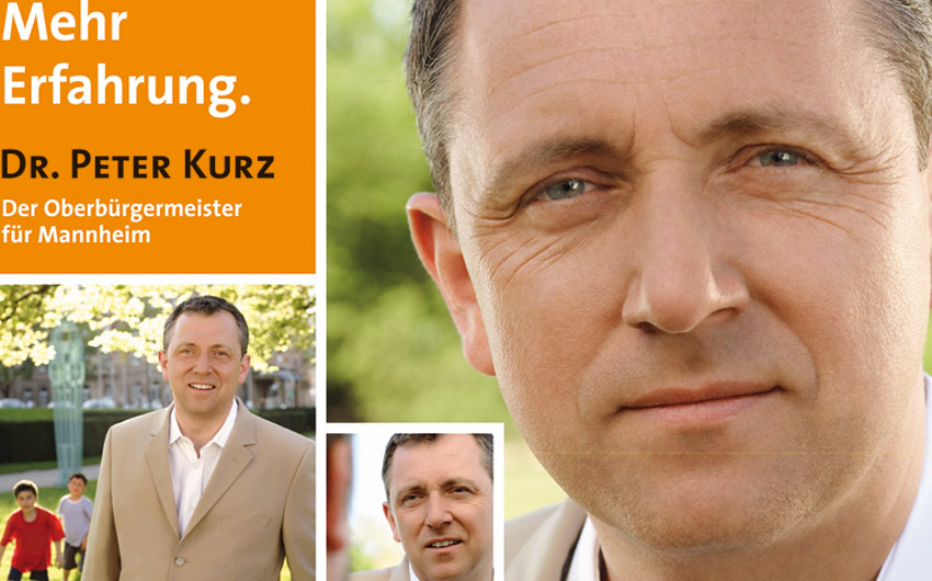 OB-Wahl Mannheim 2007 - Kampagne für Dr. Peter Kurz